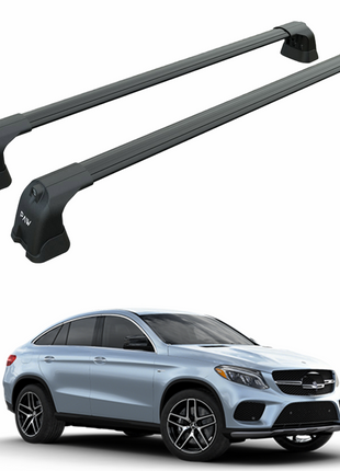 Mercedes Gle Coupe C167 2018-2025 Portbagaj Taşıyıcı Ara Atkı Aparatı Paw Pro 3 Siyah