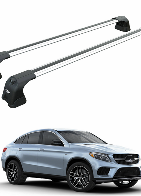 Mercedes Gle Coupe C167 2018-2025 Portbagaj Taşıyıcı Ara Atkı Aparatı Paw Pro 3 Gri