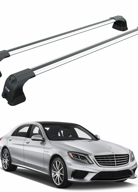 Mercedes S-Class W222 2014-2020 Portbagaj Taşıyıcı Ara Atkı Aparatı Paw Pro 3 Gri