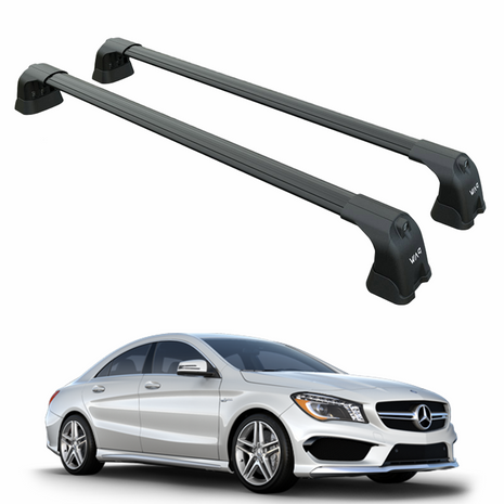 Mercedes Cla C117 2014-2020 Portbagaj Taşıyıcı Ara Atkı Aparatı Paw Pro 3 Siyah