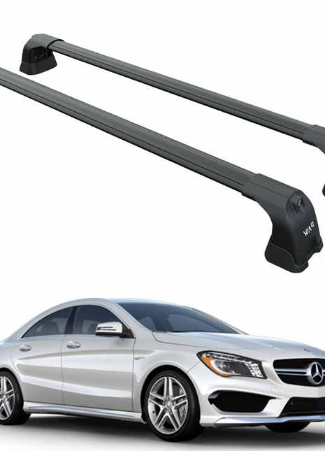 Mercedes Cla C117 2014-2020 Portbagaj Taşıyıcı Ara Atkı Aparatı Paw Pro 3 Siyah