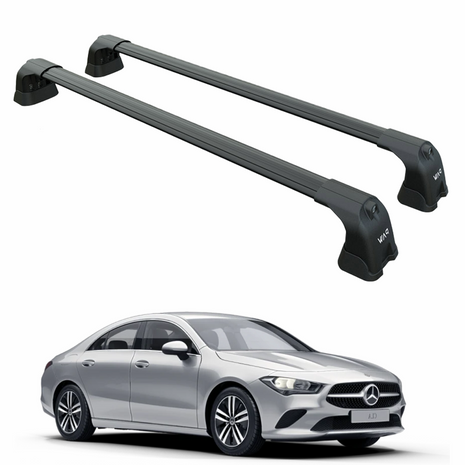 Mercedes Cla C118 2020-2024 Portbagaj Taşıyıcı Ara Atkı Aparatı Paw Pro 3 Siyah