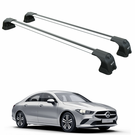 Mercedes Cla C118 2020-2024 Portbagaj Taşıyıcı Ara Atkı Aparatı Paw Pro 3 Gri