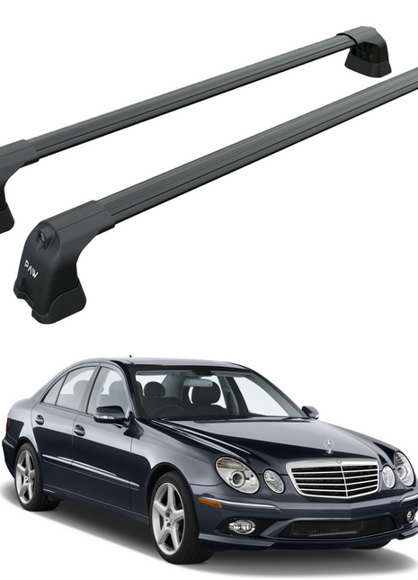 Mercedes E Sedan W211 2002-2010 Portbagaj Taşıyıcı Ara Atkı Aparatı Paw Pro 3 Siyah