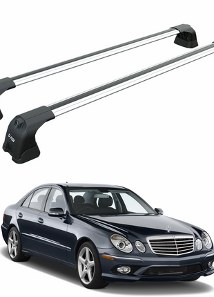 Mercedes E Sedan W211 2002-2010 Portbagaj Taşıyıcı Ara Atkı Aparatı Paw Pro 3 Gri