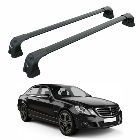 Mercedes E Sedan W212 2009-2013 Portbagaj Taşıyıcı Ara Atkı Aparatı Paw Pro 3 Siyah