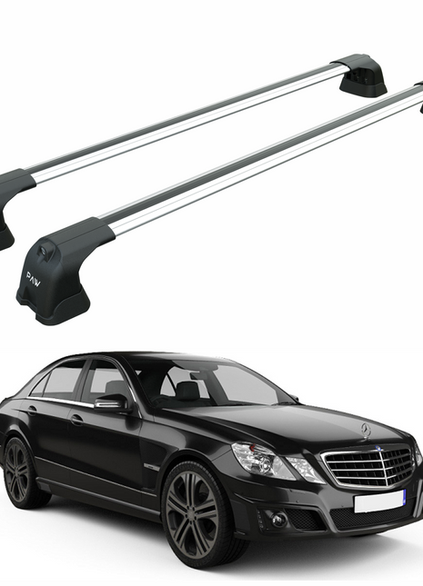 Mercedes E Sedan W212 2009-2013 Portbagaj Taşıyıcı Ara Atkı Aparatı Paw Pro 3 Gri