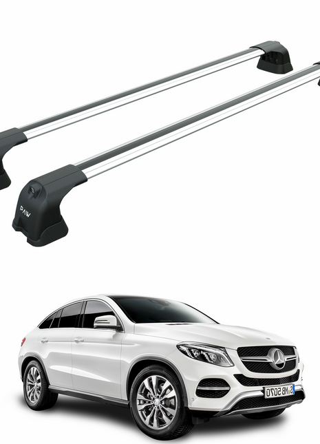 Mercedes Gle Coupe C292 2015-2018 Portbagaj Taşıyıcı Ara Atkı Aparatı Paw Pro 3 Gri