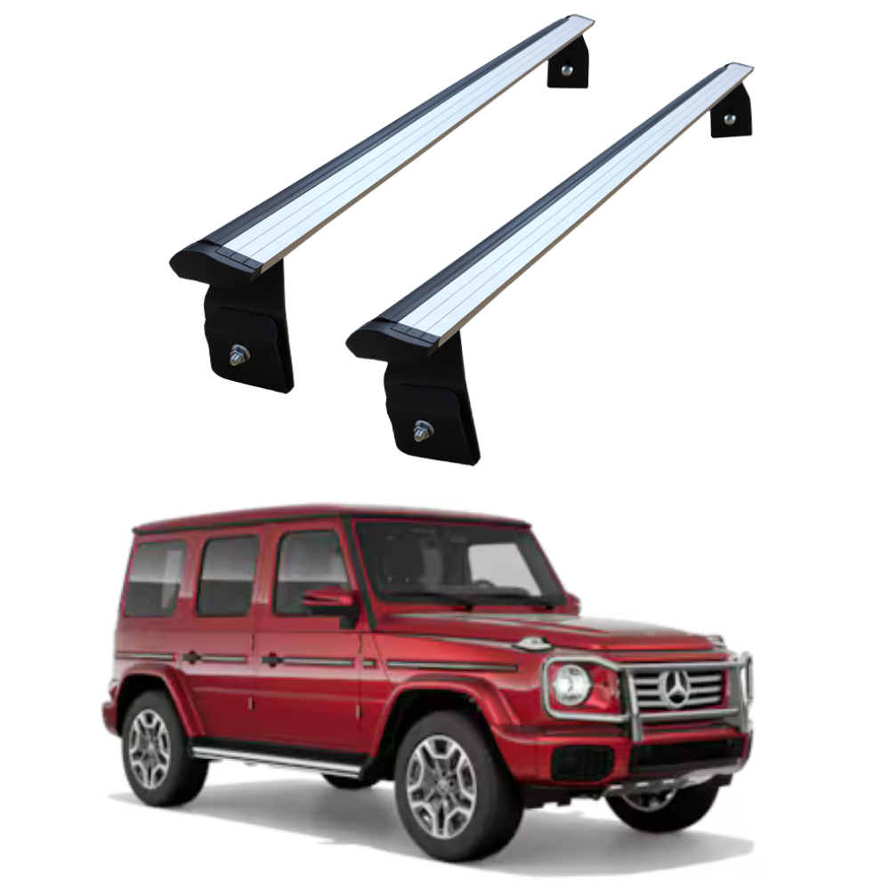 Mercedes G W463 1989-2018 Yagmur Oluklu Tavan Taşıyıcı Ara Atkısı Paw, Gri
