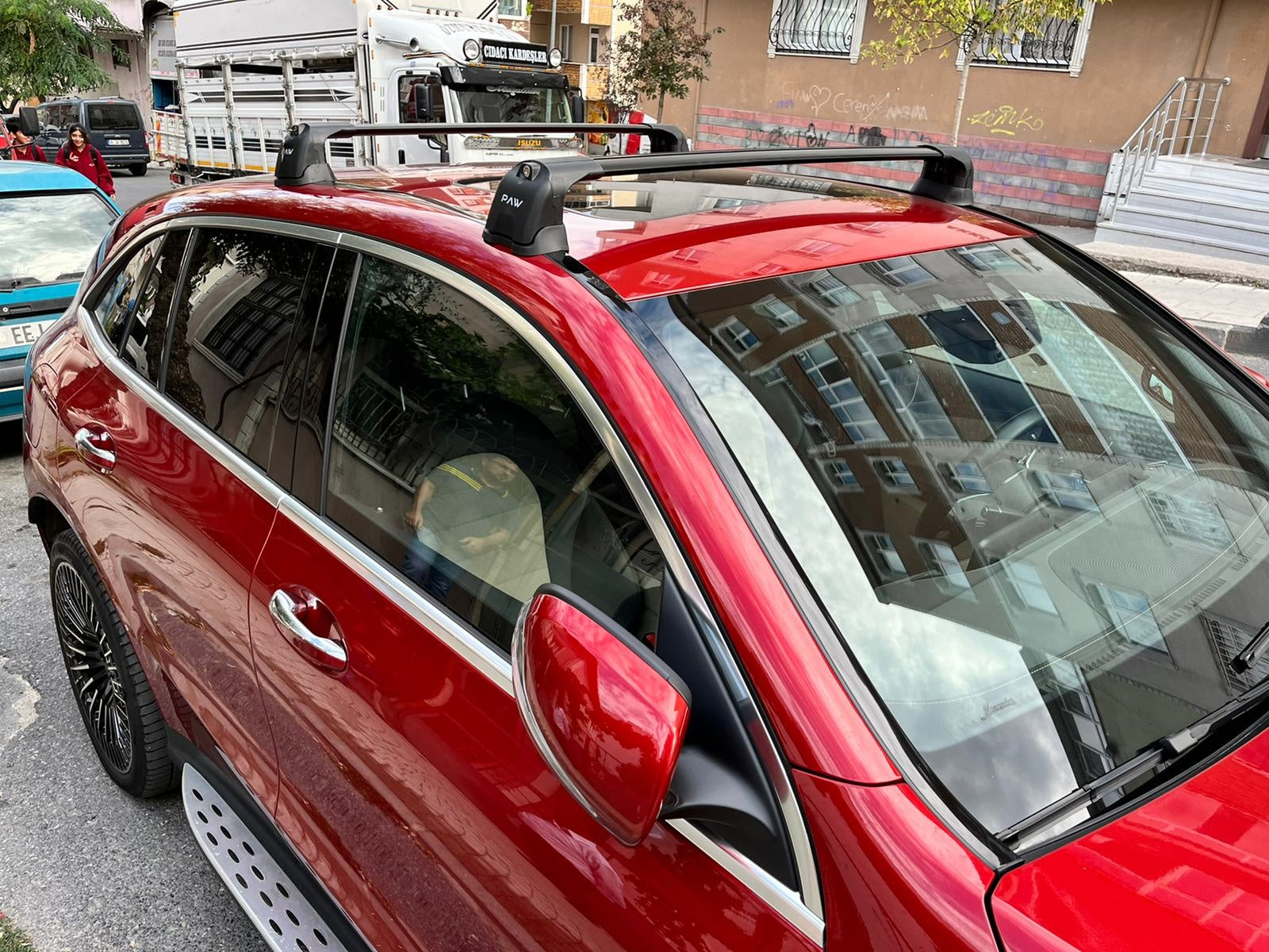 Mercedes Benz Eqc (N293) 2019-2025 Portbagaj Taşıyıcı Ara Atkı Aparatı Paw Pro 3 Siyah