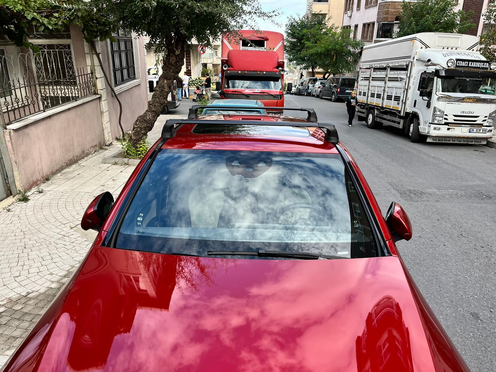 Mercedes Benz Eqc (N293) 2019-2025 Portbagaj Taşıyıcı Ara Atkı Aparatı Paw Pro 3 Siyah