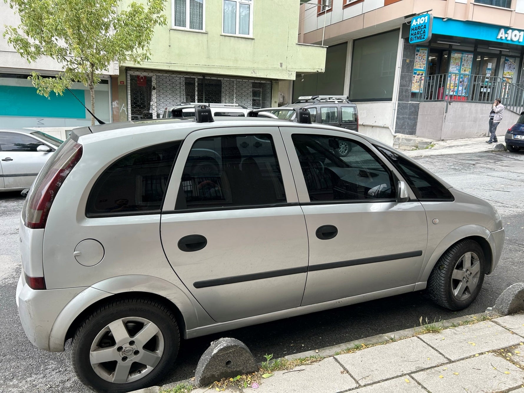 Opel Meriva A (2003-2010) Portbagaj Taşıyıcı Ara Atkı Aparatı Paw Pro 3 Siyah