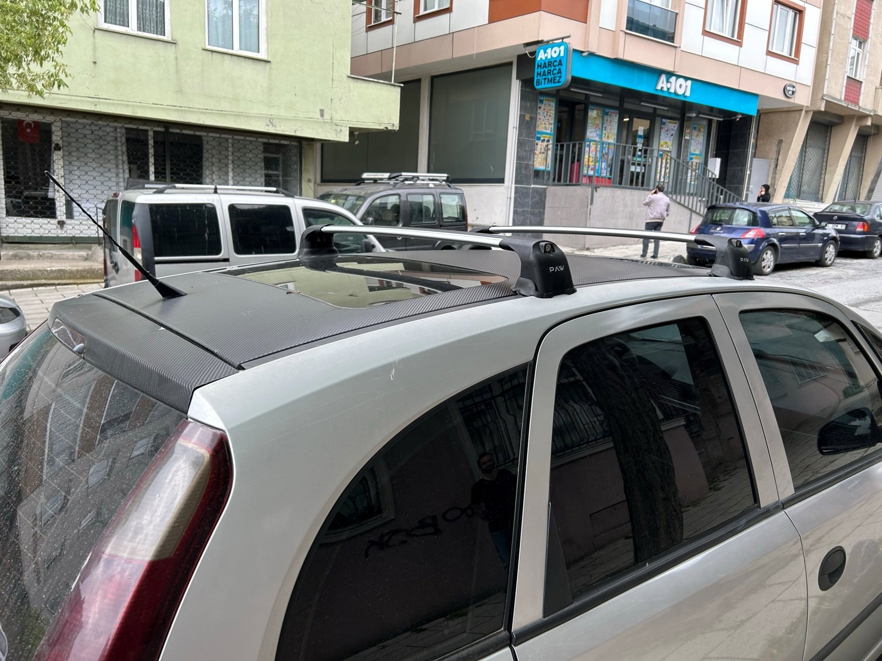 Opel Meriva A (2003-2010) Portbagaj Taşıyıcı Ara Atkı Aparatı Paw Pro 3 Siyah