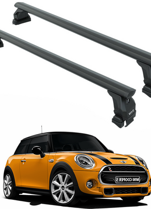 Mini Cooper R56 3dr (2007-2014) Tavan Portbagaj Taşıyıcı Ara Atkısı, Pro 4, Siyah