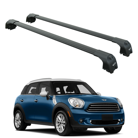 Mini Countryman R60 2010-2016 Portbagaj Taşıyıcı Ara Atkisi - Ara Çubuk Paw Pro 2 Siyah
