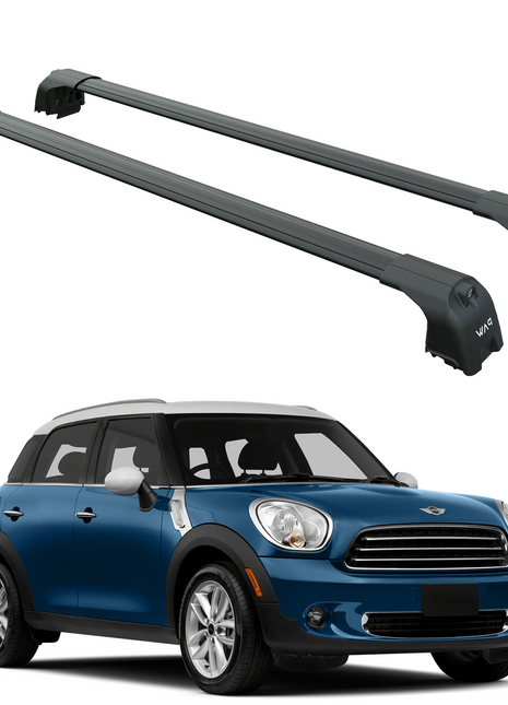 Mini Countryman R60 2010-2016 Portbagaj Taşıyıcı Ara Atkisi - Ara Çubuk Paw Pro 2 Siyah