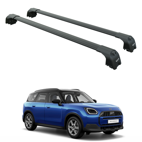 Mini Countryman 2023-2025 Portbagaj Taşıyıcı Ara Atkisi - Ara Çubuk Paw Pro 2 Siyah