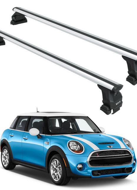Mini Cooper F55 2014-2022 Oluksuz Üst Tavan Portbagaj Taşıyıcı Ara Atkısı Toros Serisi Pro 4 Gri