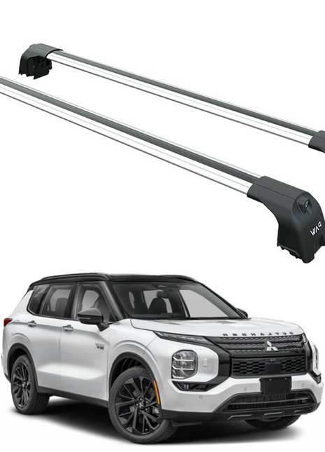 Mitsubishi Outlander 2022-2025 Portbagaj Taşıyıcı Ara Atkisi - Ara Çubuk Paw Pro 2 Gri