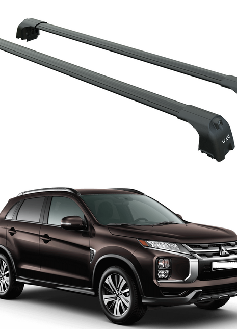 Mitsubishi Outlander Sport 2022-2025 Portbagaj Taşıyıcı Ara Atkisi - Ara Çubuk Paw Pro 2 Siyah