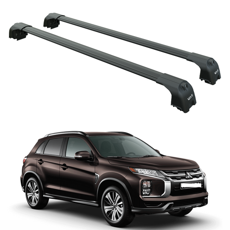 Mitsubishi Outlander Sport 2022-2025 Portbagaj Taşıyıcı Ara Atkisi - Ara Çubuk Paw Pro 2 Siyah