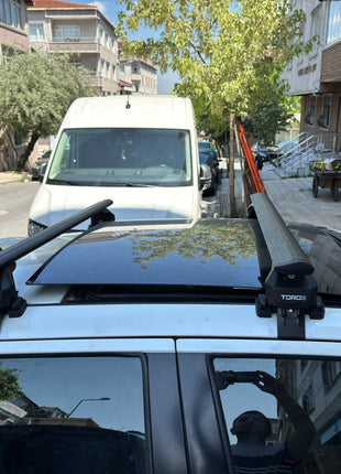 Nissan Juke F15 2011-2019 Oluksuz Üst Tavan Portbagaj Taşıyıcı Ara Atkısı Toros Serisi Pro 4 Siyah