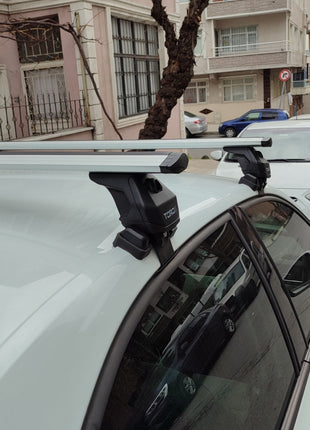 Nissan Juke 2020-2025 Oluksuz Üst Tavan Portbagaj Taşıyıcı Ara Atkısı Toros Serisi Pro 4 Siyah