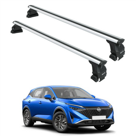 Nissan Qashqai J12 2022-2025 Oluksuz Üst Tavan Portbagaj Taşıyıcı Ara Atkısı Toros Serisi Pro 4 Gri
