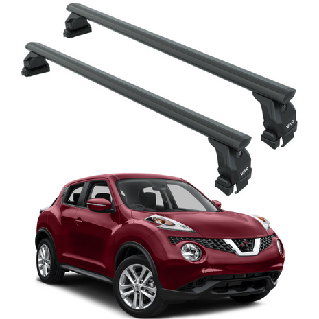 Nissan Juke F15 2011-2019 Oluksuz Üst Tavan Portbagaj Taşıyıcı Ara Atkısı Toros Serisi Pro 4 Siyah
