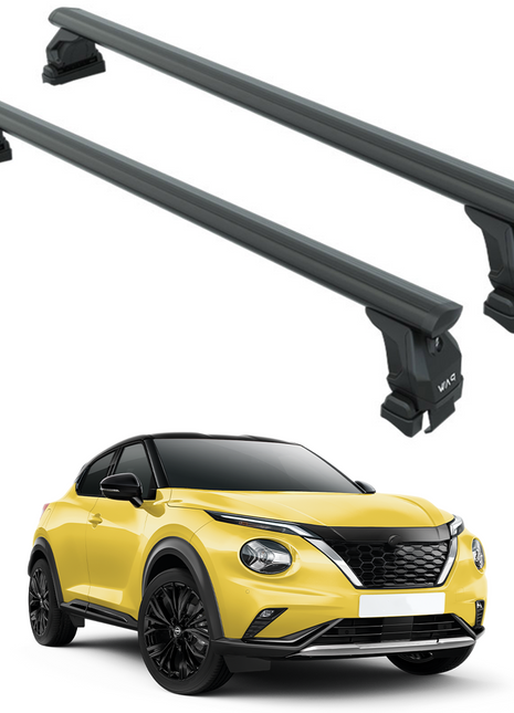 Nissan Juke 2020-2025 Oluksuz Üst Tavan Portbagaj Taşıyıcı Ara Atkısı Toros Serisi Pro 4 Siyah