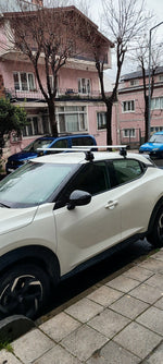 Nissan Juke 2020-2025 Oluksuz Üst Tavan Portbagaj Taşıyıcı Ara Atkısı Toros Serisi Pro 4 Gri