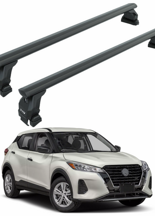Nissan Kicks 2018-2024 Oluksuz Üst Tavan Portbagaj Taşıyıcı Ara Atkısı Toros Serisi Pro 4 Siyah