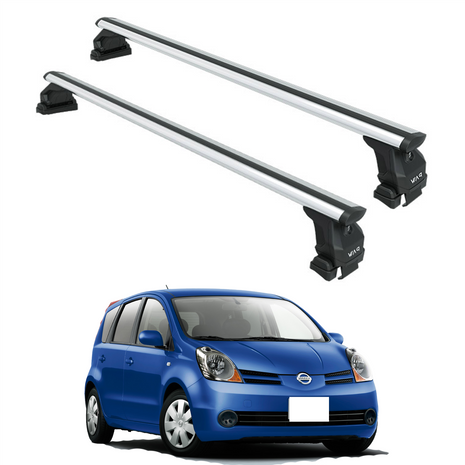 Nissan Note E11 2004-2013 Oluksuz Üst Tavan Portbagaj Taşıyıcı Ara Atkısı Toros Serisi Pro 4 Gri