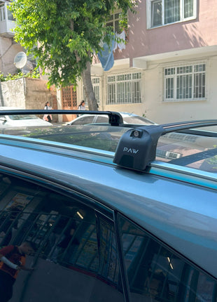 Nissan Qashqai J12 2021-2025 Roof Rack Cross Bars | Flush Rail, Siyah