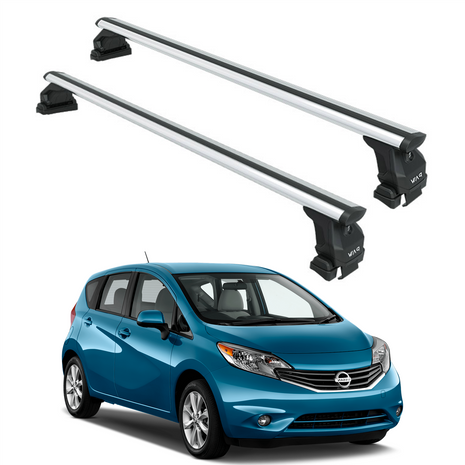 Nissan Versa Hb 2014-2019 Oluksuz Üst Tavan Portbagaj Taşıyıcı Ara Atkısı Toros Serisi Pro 4 Gri
