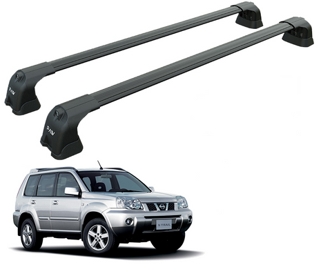 Nissan X-Trail T30 2001-2007 Portbagaj Taşıyıcı Ara Atkisi - Ara Çubuk Paw Pro 2 Siyah