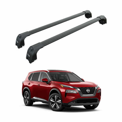 Nissan Rogue T33 2021-2025 Portbagaj Taşıyıcı Ara Atkisi - Ara Çubuk Paw Pro 2 Siyah