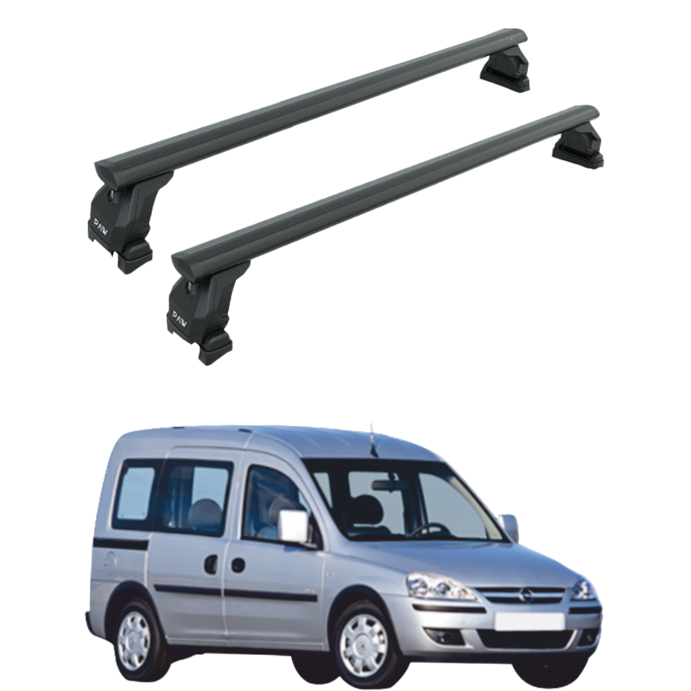 Opel Combo C 2002-2012 Portbagaj Taşıyıcı Ara Atkisi - Ara Çubuk Fix Pro Gri