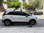 Opel Crossland 2019-2025 Oluksuz Üst Tavan Portbagaj Taşıyıcı Ara Atkısı Toros Serisi Pro 4 Gri