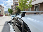 Opel Crossland 2019-2025 Oluksuz Üst Tavan Portbagaj Taşıyıcı Ara Atkısı Toros Serisi Pro 4 Siyah