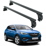 Opel Grandland X Tavan Portbagaj Taşıyıcı Ara Atkısı Toros Pro 4, Siyah