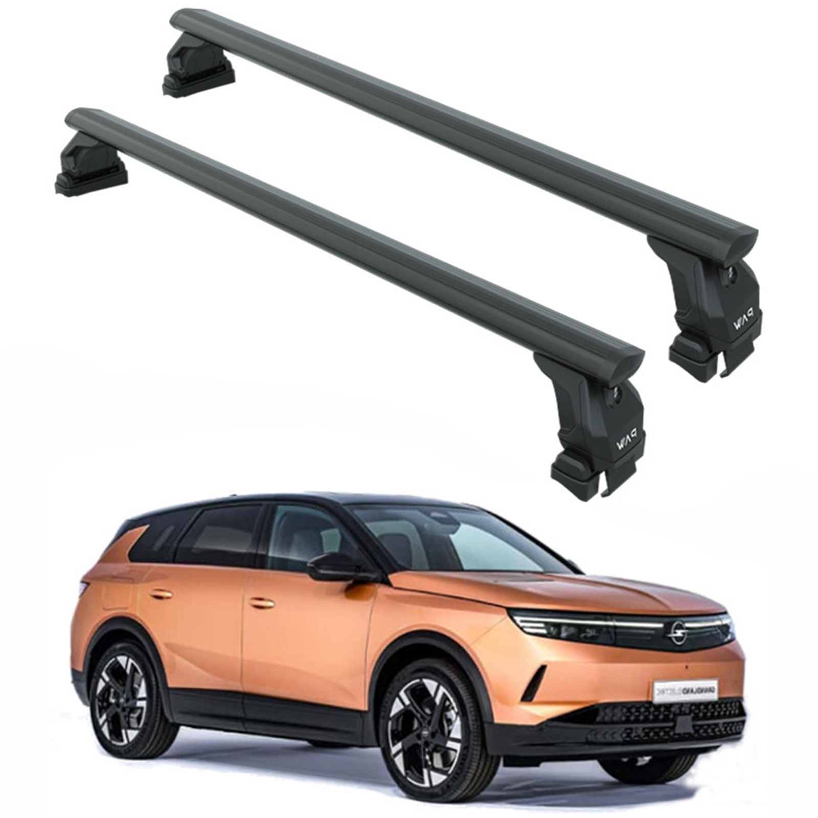 Opel Grandland (2024-2025) Tavan Portbagaj Taşıyıcı Ara Atkısı Toros Pro 4, Siyah