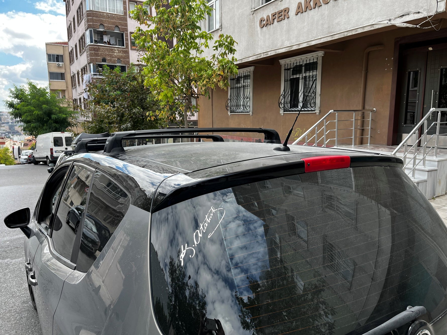 Opel Meriva B 2014-2018 Portbagaj Taşıyıcı Ara Atkı Aparatı Paw Pro 3 Gri