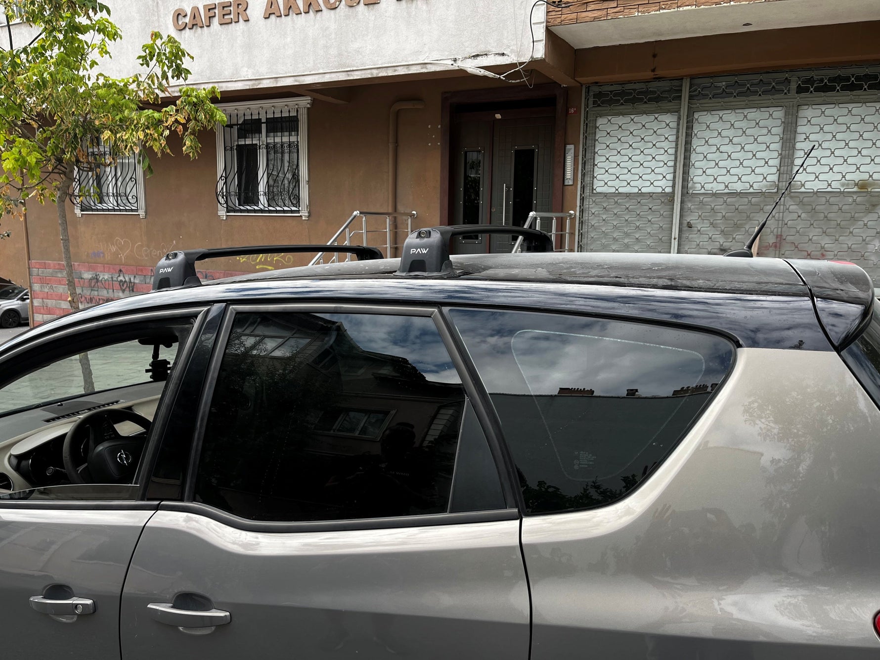 Opel Meriva B 2014-2018 Portbagaj Taşıyıcı Ara Atkı Aparatı Paw Pro 3 Gri