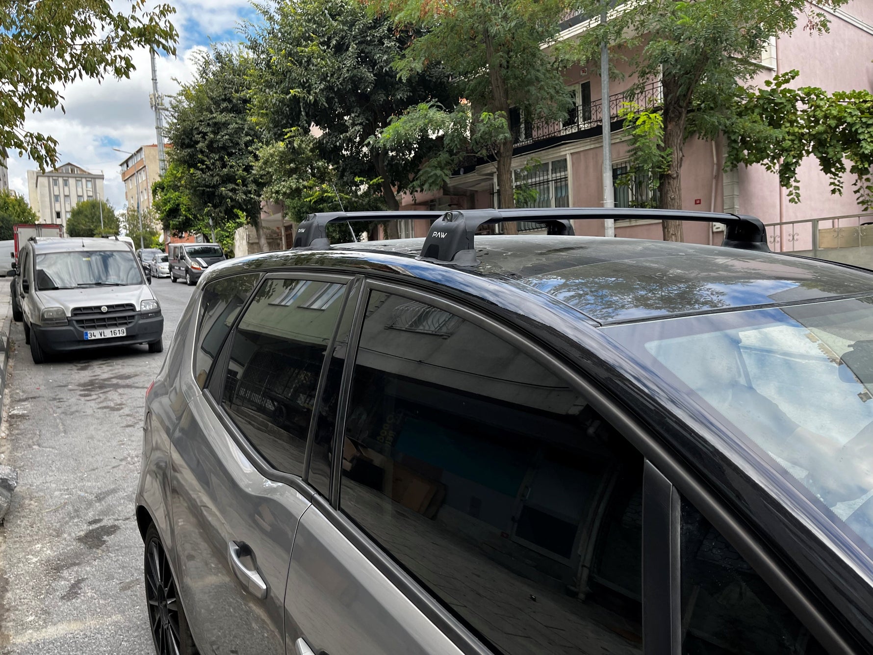 Opel Meriva B 2014-2018 Portbagaj Taşıyıcı Ara Atkı Aparatı Paw Pro 3 Gri