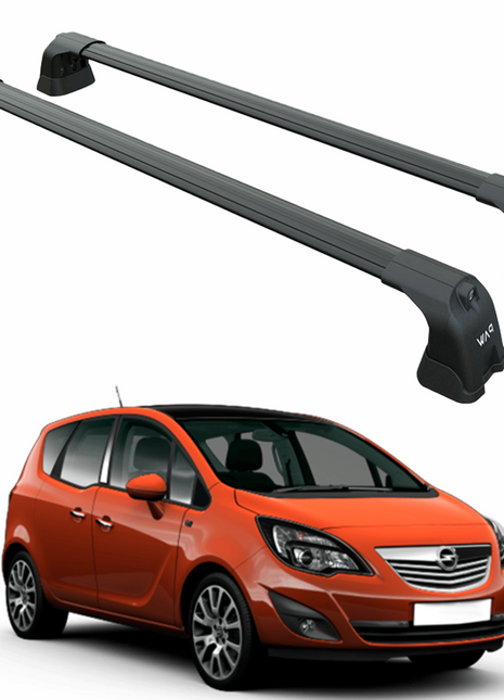 Opel Meriva B 2014-2018 Portbagaj Taşıyıcı Ara Atkı Aparatı Paw Pro 3 Siyah