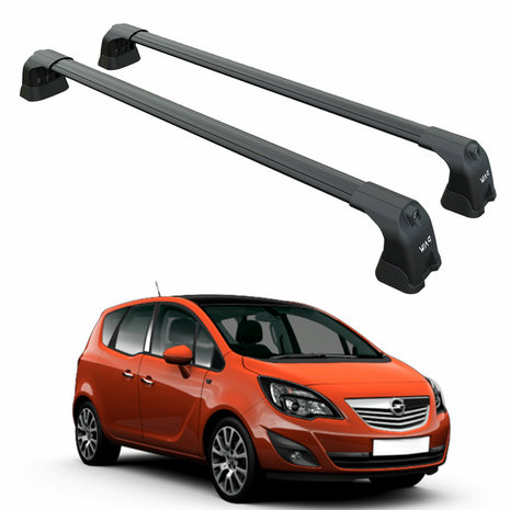 Opel Meriva B 2014-2018 Portbagaj Taşıyıcı Ara Atkı Aparatı Paw Pro 3 Siyah