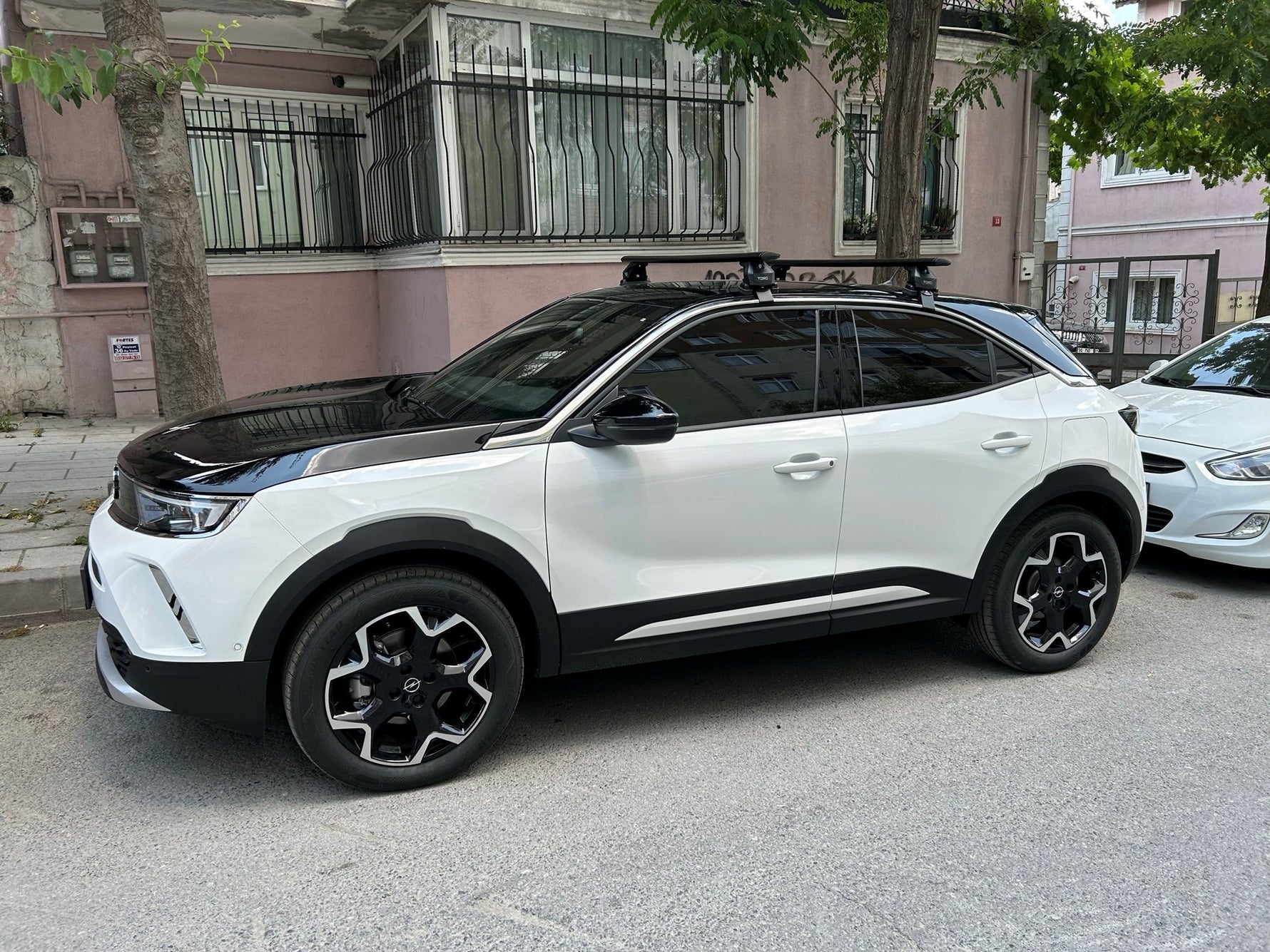 Opel Mokka 2021-2026 Tavan Portbagaj Taşıyıcı Ara Atkısı Toros Pro 4 Gri