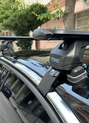 Opel Mokka 2021-2025 Oluksuz Üst Tavan Portbagaj Taşıyıcı Ara Atkısı Paw Serisi Pro 4 Siyah