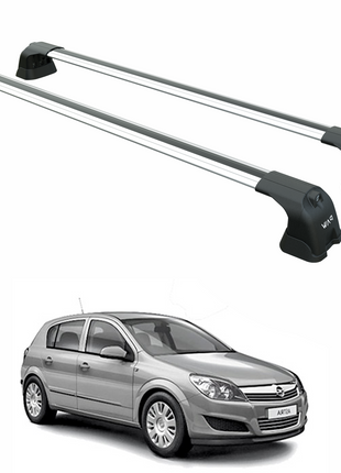 Opel Astra H 2004-2010 Portbagaj Taşıyıcı Ara Atkı Aparatı Paw Pro 3 Gri